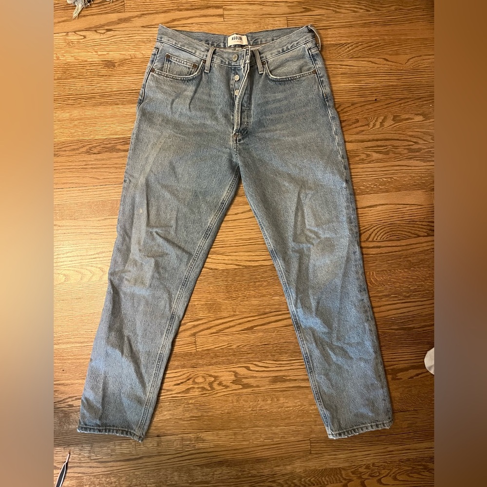 Agolde straight leg jeans